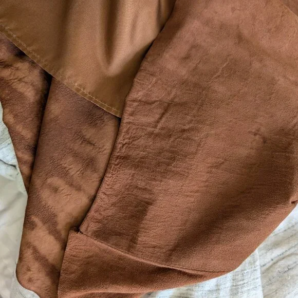 Suede Vintage Burberry Skirt - Picture 7 of 8